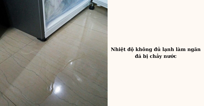 Nhiệt độ không đủ lạnh