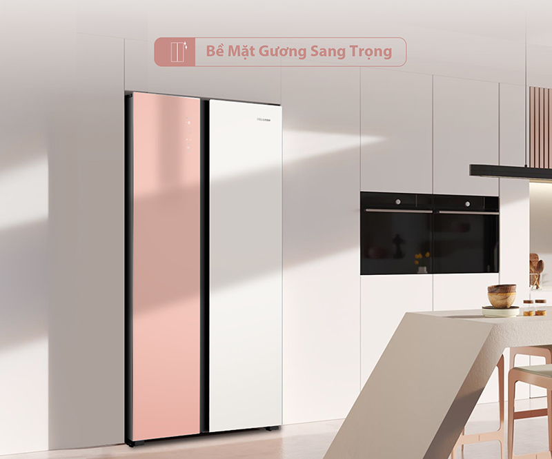 Tủ lạnh Hisense thiết kế sang trọng