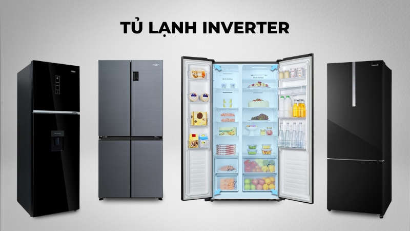 Tủ lạnh Inverter đa dạng về kiểu dáng, dung tích và công nghệ tích hợp