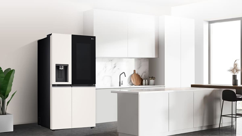 Tủ Lạnh LG Inverter 635 Lít GR-X257BG sở hữu thiết kế phẳng