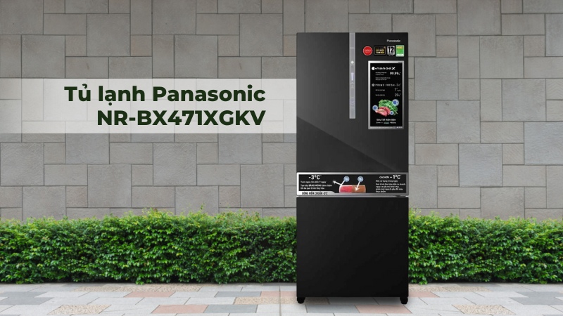 Tủ Lạnh Panasonic Inverter 420 Lít NR-BX471XGKV