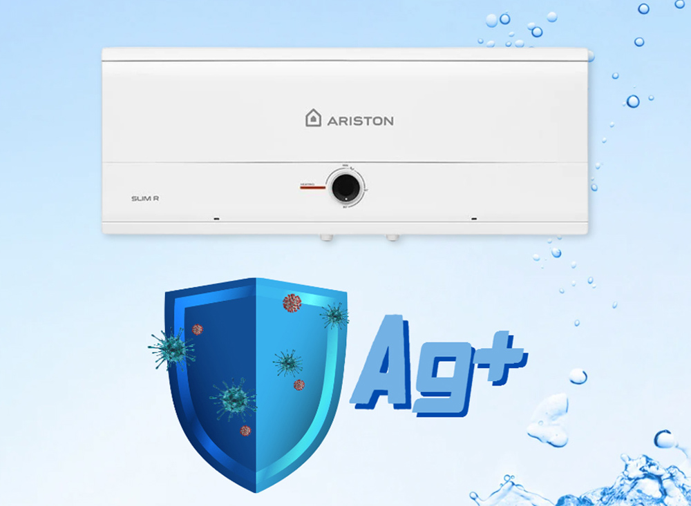 Ariston 20 R MT trang bị công nghệ Ag+ kháng khuẩn 