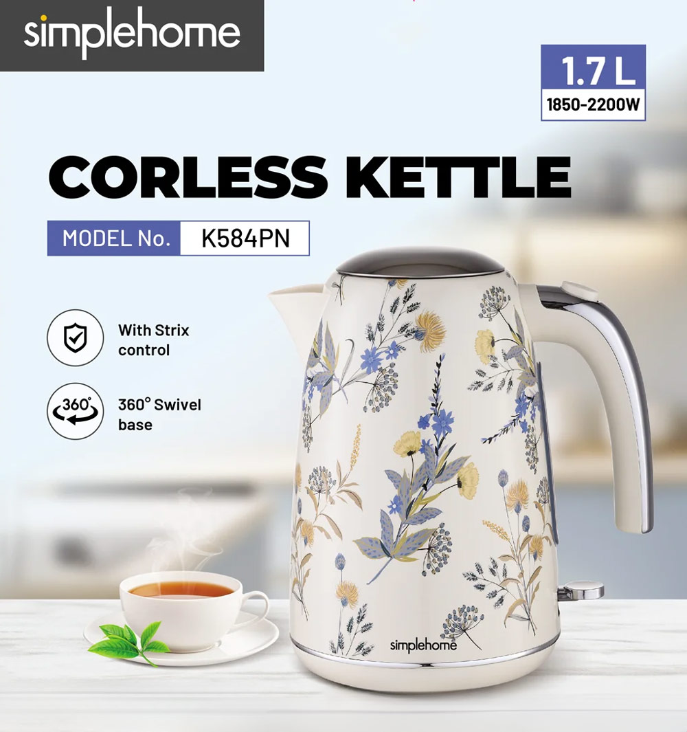 Bình đun siêu tốc Simplehome K584PN 1.7 Lít