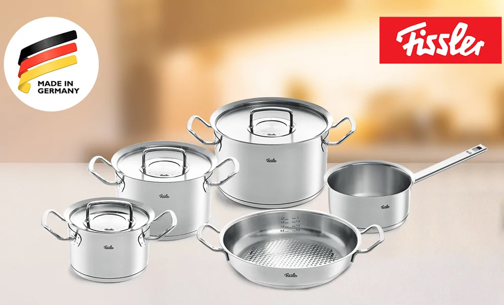 Bộ nồi Fissler Original Profi 5 món - xuất xứ Đức