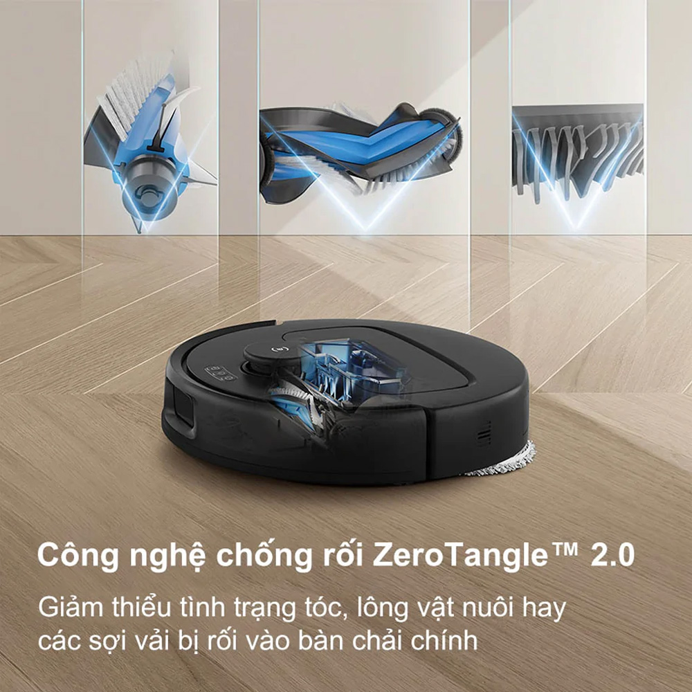 Công nghệ chống rối ZeroTangle 2.0 robot Deebot N30