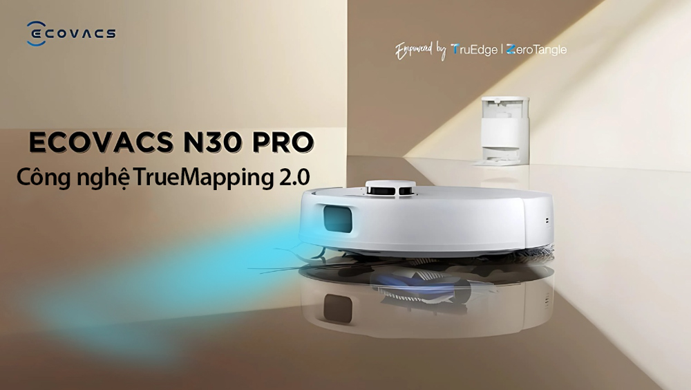 Công nghệ TrueMapping 2.0 máy Ecovacs N30 Pro 