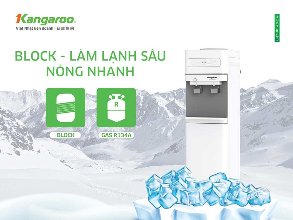 Công nghệ làm lạnh Block Kangaroo KG36A2 