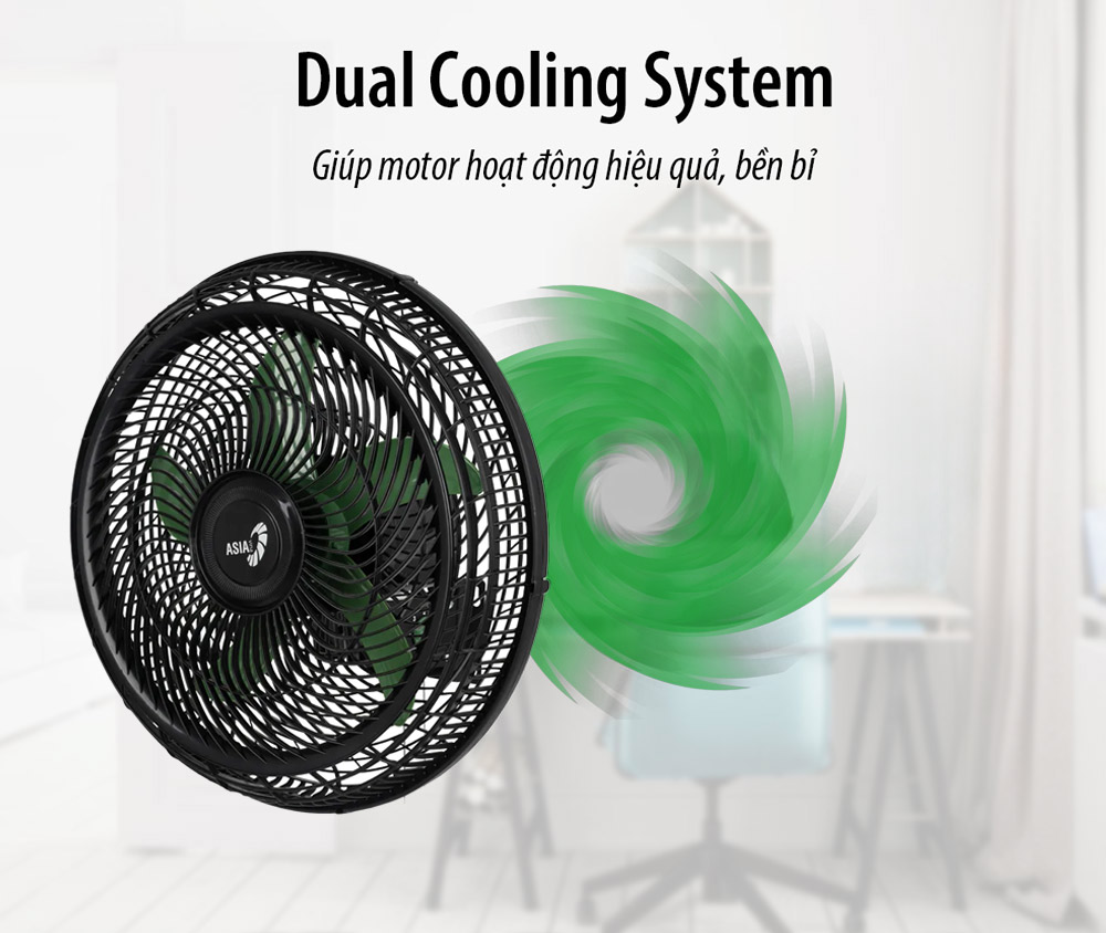 Công nghệ Dual Cooling System quạt VY617890