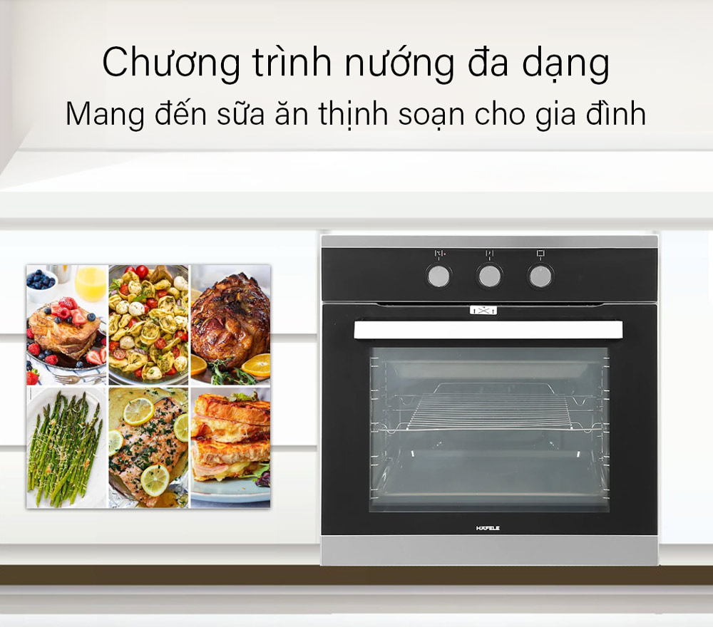 Hafele HO-K60B 8 chương trình nướng