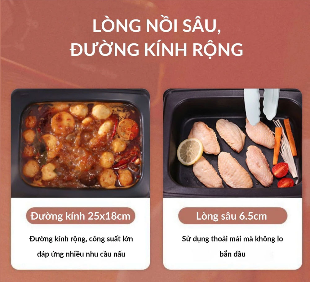 Lòng nồi Perfect PF-LH12 đường kính rộng