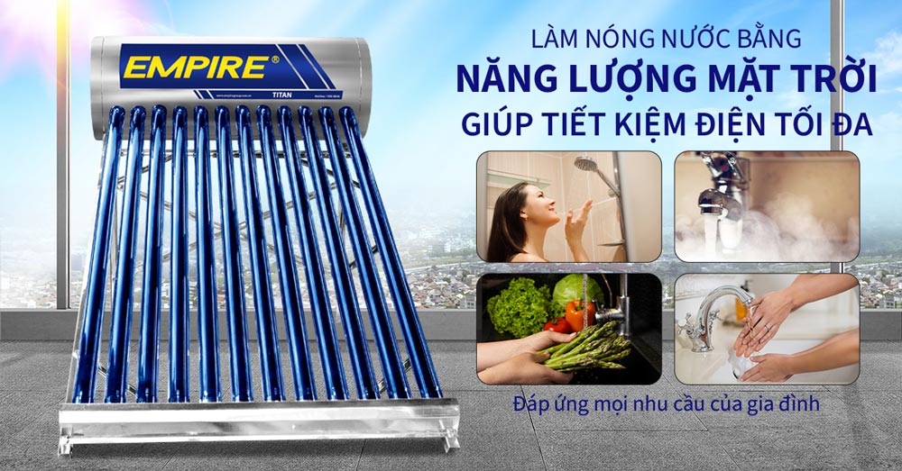 Máy nước nóng Empire Titan EPNL-TT-1213 130 Lít tiết kiệm năng lượng