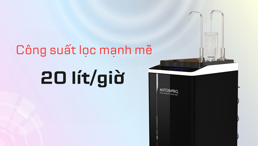 Mutosi MP-P89K công suất lọc mạnh mẽ