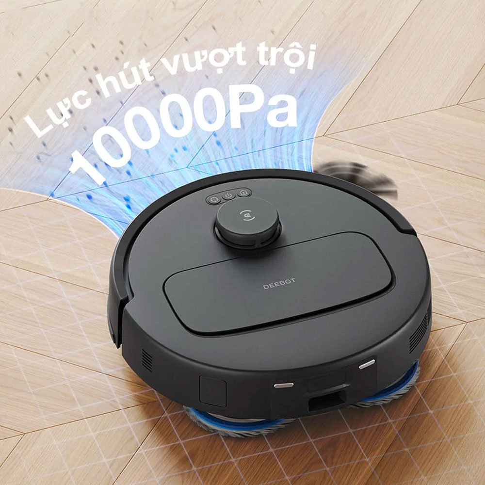 Robot Ecovacs Deebot N30 Pro lực hút 10000Pa