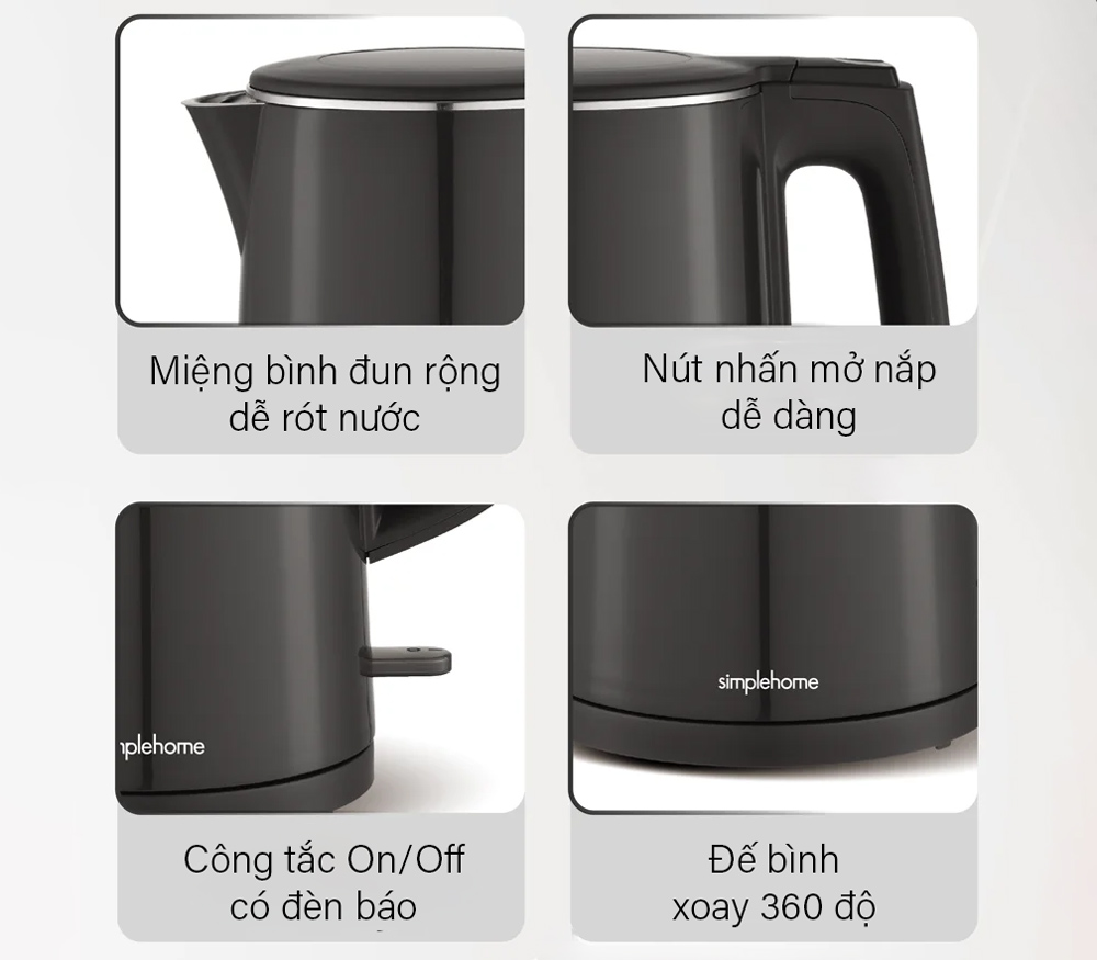 Simplehome K123NN tiện ích đa dạng