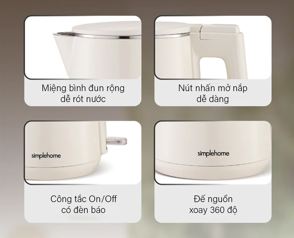 Simplehome K101NN tiện ích đa dạng