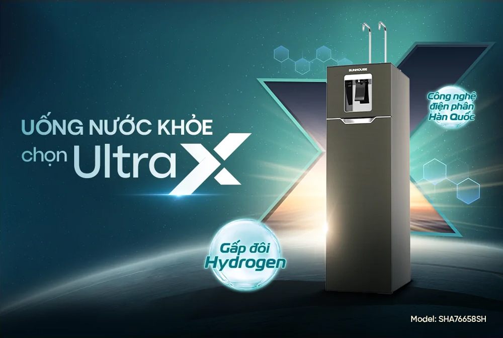 Tạo nước khỏe giàu Hydrogen