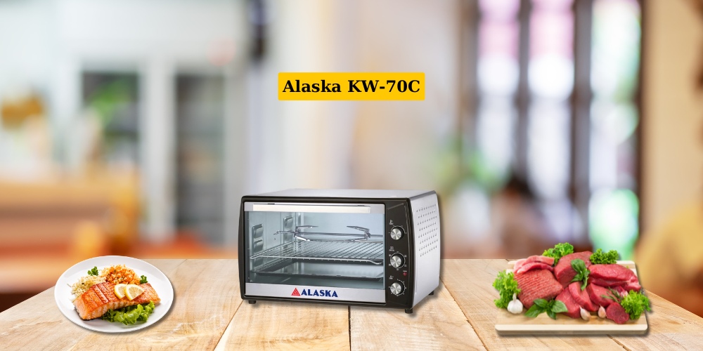 Alaska KW-70C thiết kế hiện đại, chất liệu bền chắc