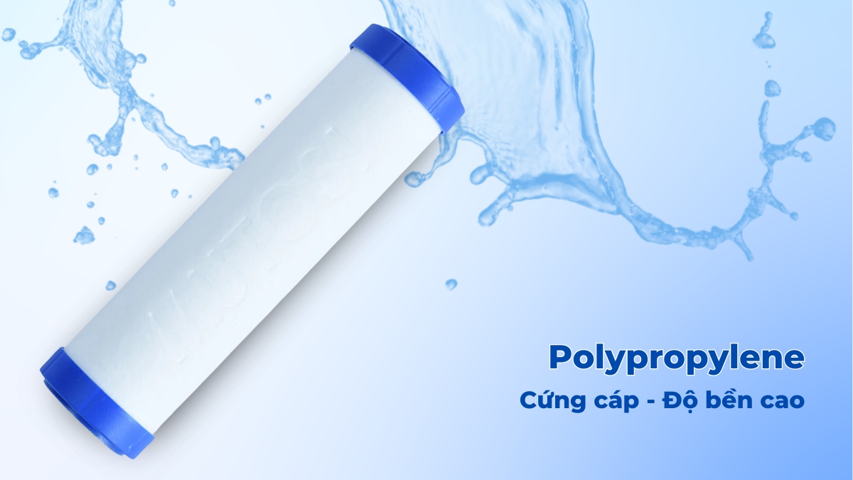 Cấu tạo lõi lọc từ Polypropylene