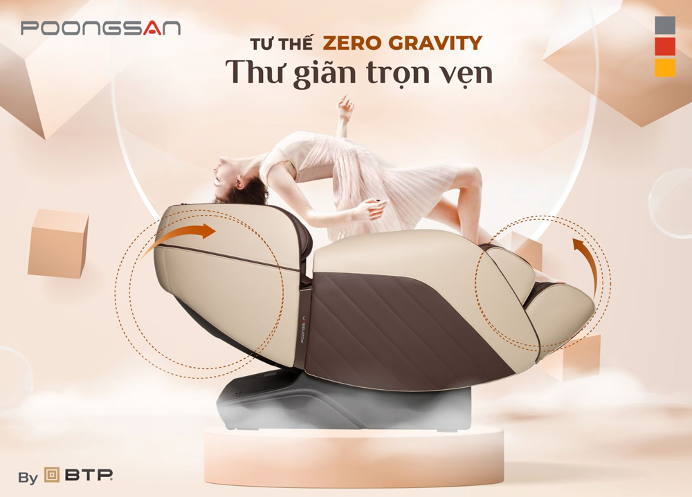 Chế độ Zero Gravity Poongsan MCP-303