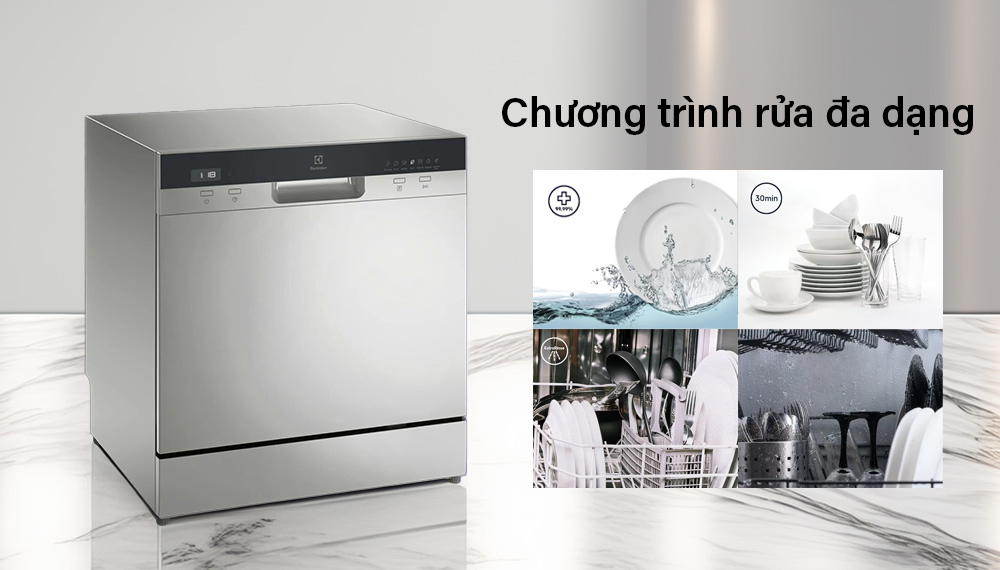 Chương trình rửa Electrolux EFC3862MS 