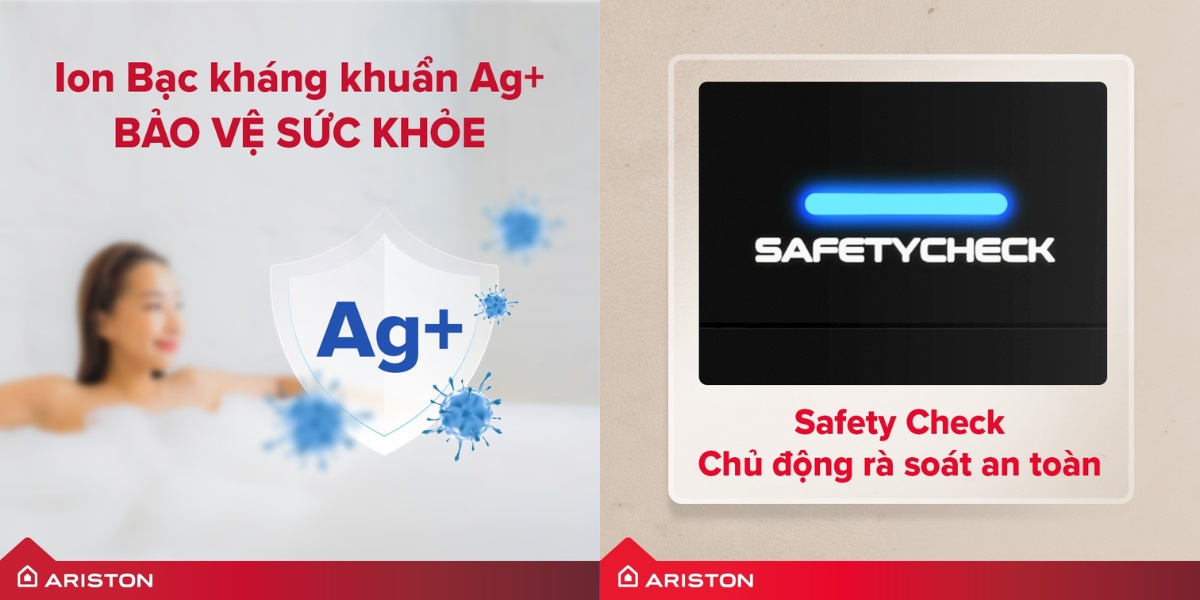 Công nghệ Ion Bạc và hệ thống Safety Check