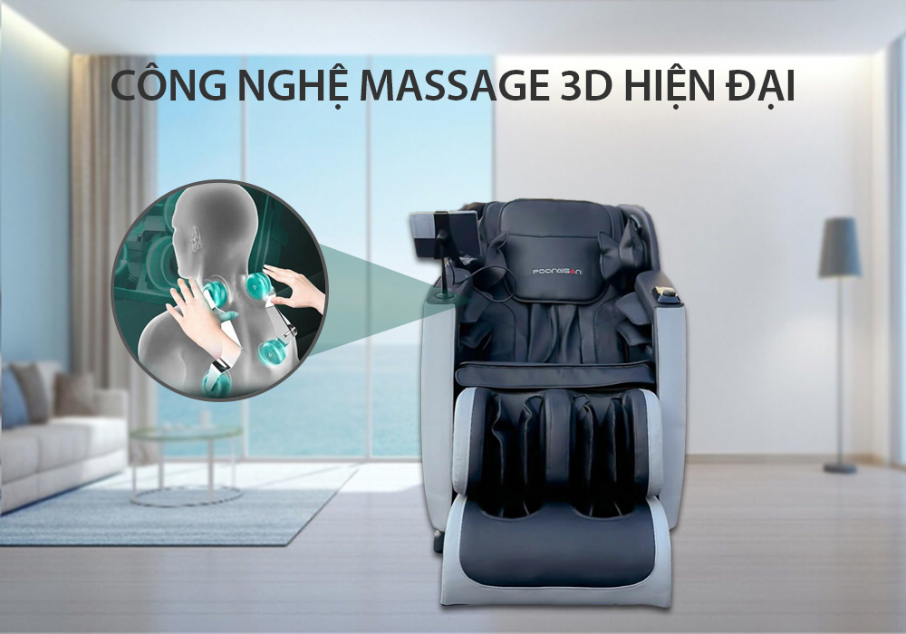 Công nghệ massage 3D Poongsan MCP-136