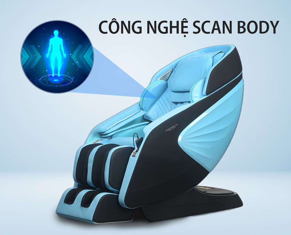 Công nghệ Scan Body ghế massage MCP-502 