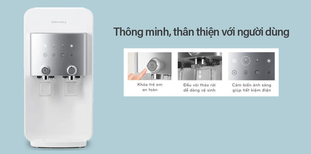 Coway CHP-264L thân thiện với người dùng