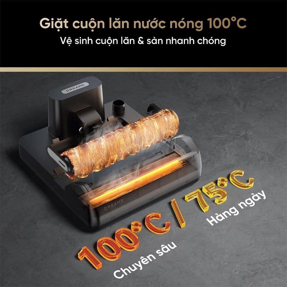 Cuộn lăn giặt nước nóng 100°C