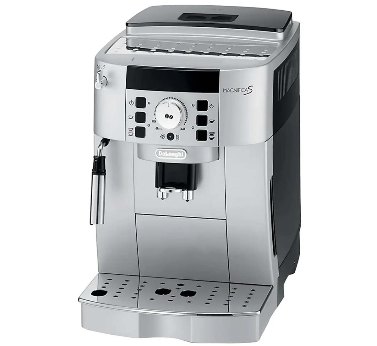 Delonghi ECAM22.110.SB có thể pha được cà phê hạt hoặc bột