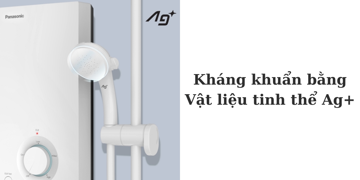 Kháng khuẩn bằng Vật liệu tinh thể Ag+