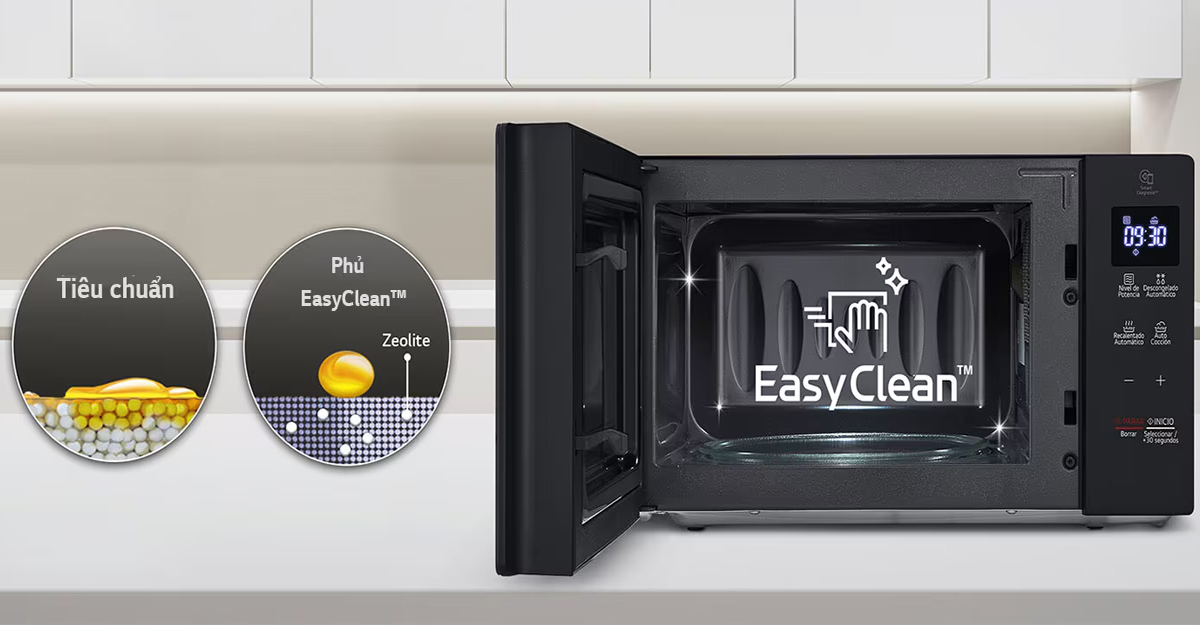 LG MS2032GAS tích hợp công nghệ EasyClean™