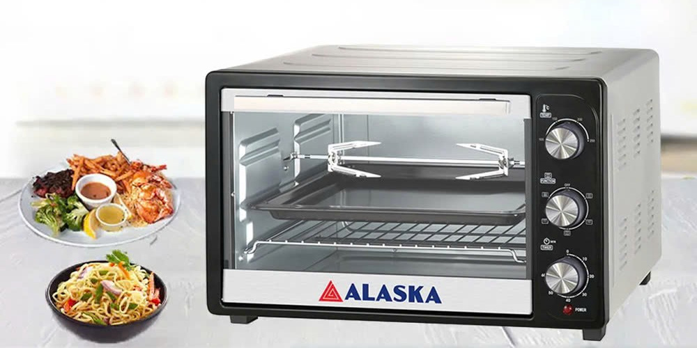 Lò Nướng Điện Alaska KW-35C có công suất đến 1500W