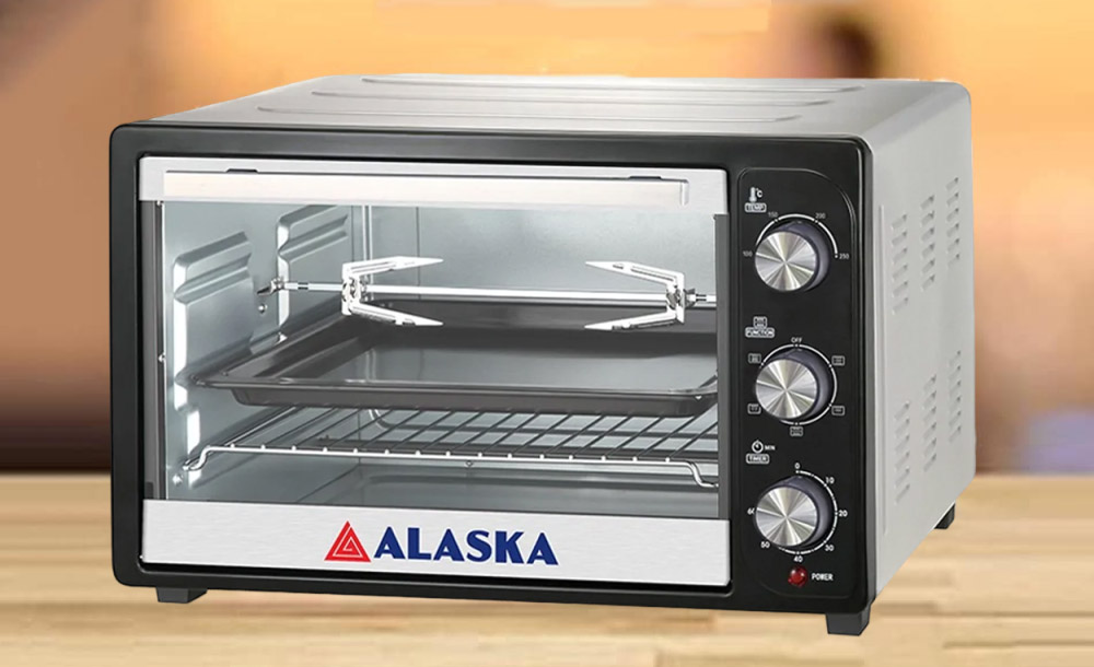 Lò Nướng Điện Alaska KW-35C 35 Lít giúp chế biến đa dạng món ăn