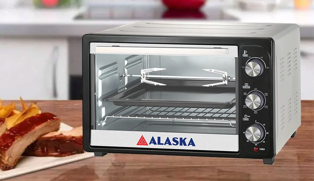 Thiết kế hiện đại của Lò Nướng Điện Alaska KW-35C 35 Lít