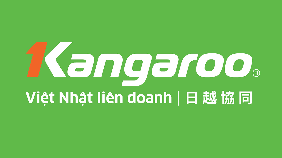 Logo nhận diện thương hiệu Kangaroo 