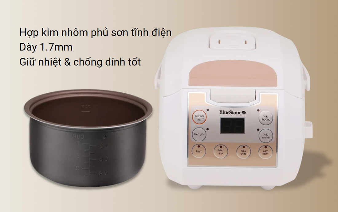 Lòng nồi hợp kim nhôm phủ sơn tĩnh điện