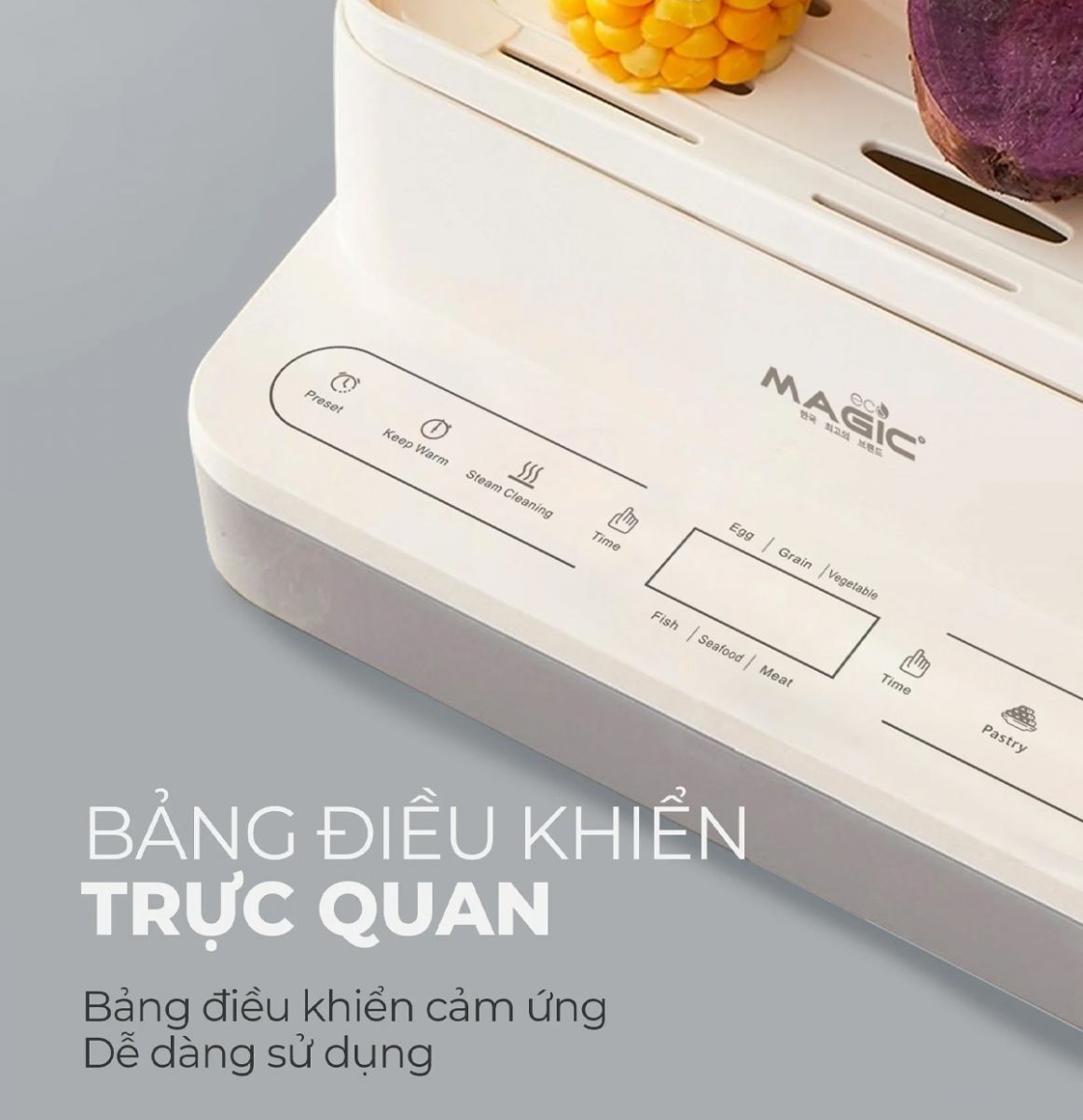 Magic Eco AC-280 bảng điều khiển cảm ứng