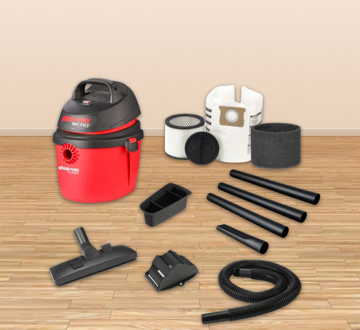 Máy hút bụi Shop-Vac 58912204 kiểu dáng nhỏ gọn