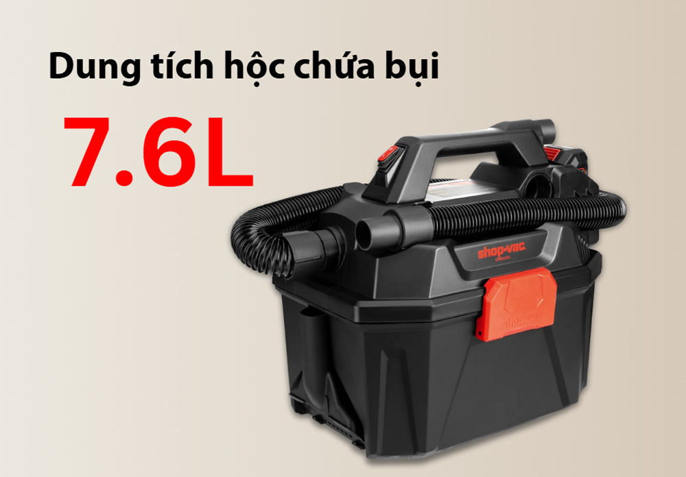 Máy hút bụi Shop-Vac SV5430023 dung tích 7.6 lít