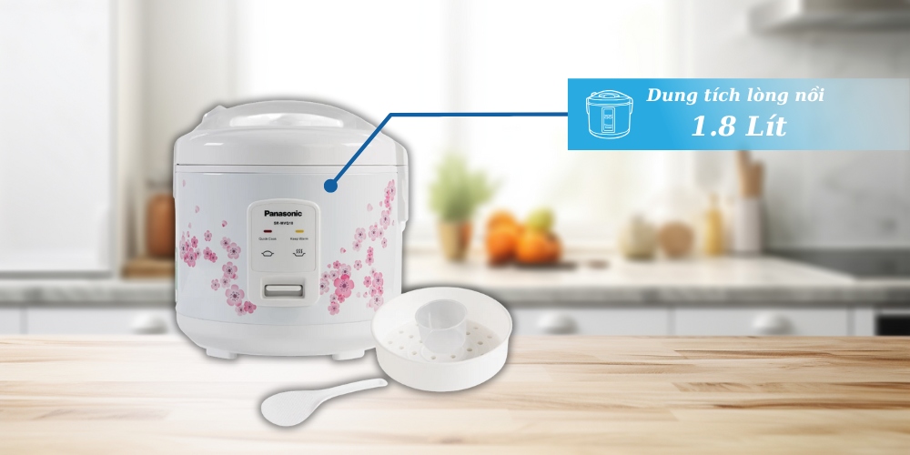 Panasonic SR-MVQ18FRAX dung tích 1.8 Lít