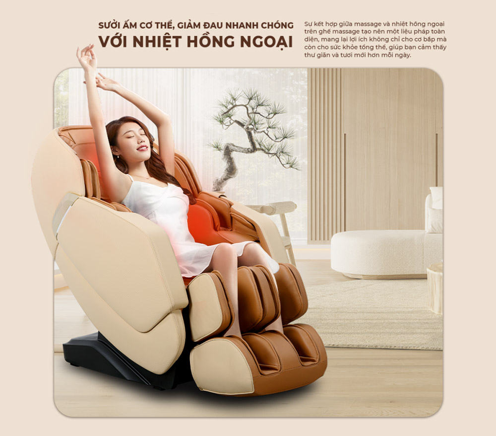 Poongsan MCP-300 massage nhiệt hồng ngoại