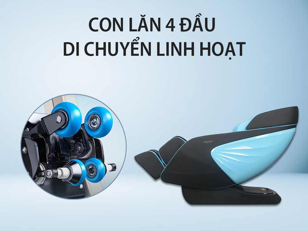 Poongsan MCP-502 trang bị con lăn 4 đầu