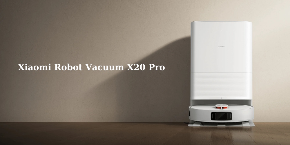 Robot Hút Bụi Lau Nhà Xiaomi Vacuum X20 Pro sở hữu thiết kế tinh tế