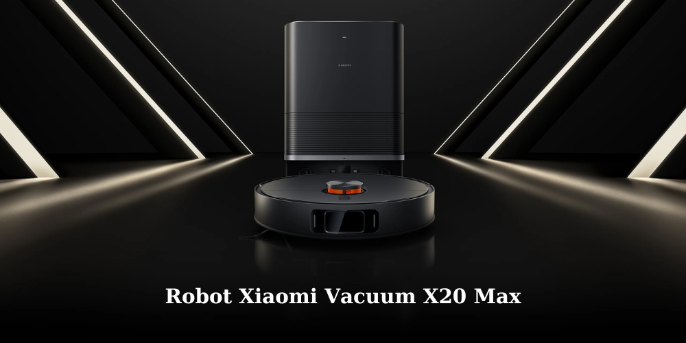 Robot Xiaomi Vacuum X20 Max sở hữu thiết kế sang trọng