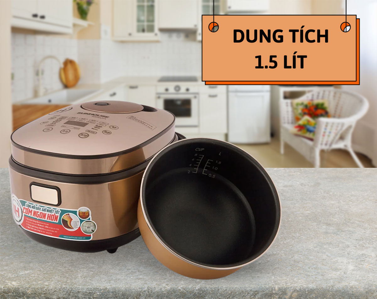 Sunhouse SHD8955 dung tích 1.5 Lít