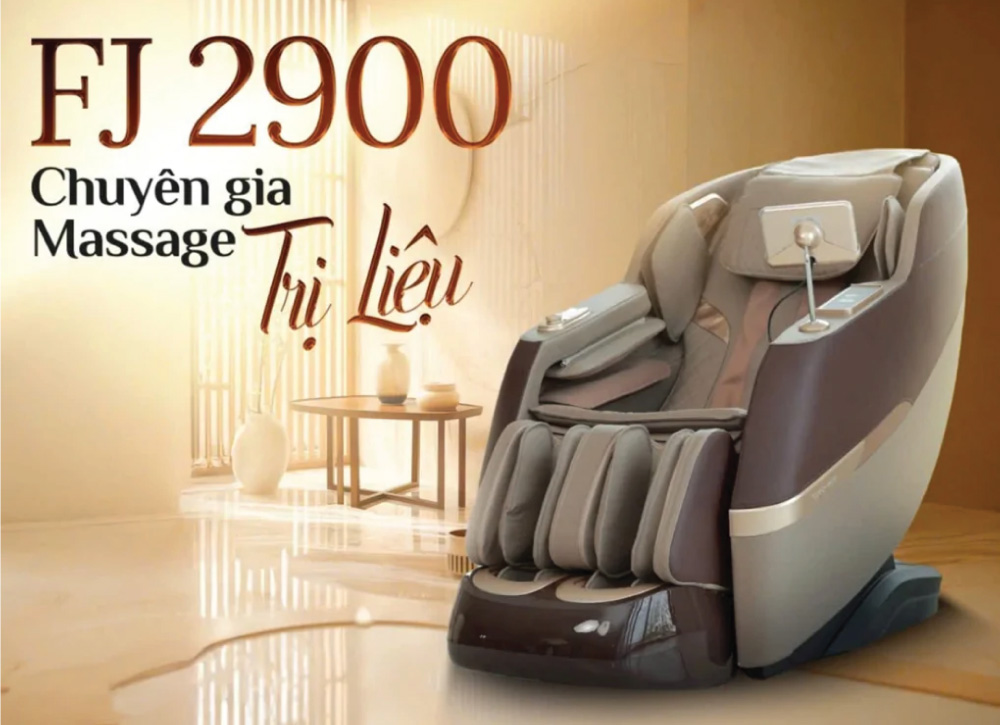 Thiết kế Ghế Massage Fuji Luxury FJ-2900