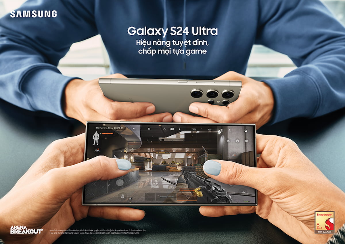 Tính năng Khoanh vùng tìm kiếm đa năng trên Galaxy S24 Ultra  
