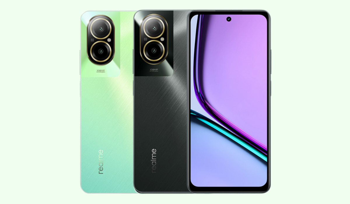 Hai phiên bản màu của Realme C67 8GB 128GB