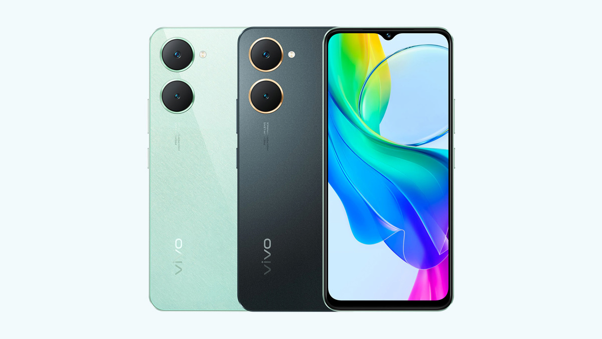 Hai phiên bản màu của Vivo Y03T 4GB 128GB